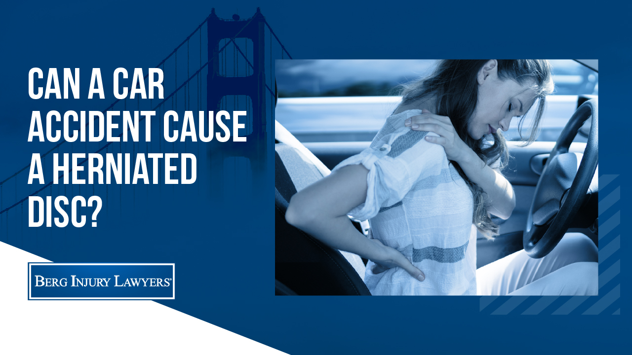 Can a Car Accident Cause a Herniated Disc?