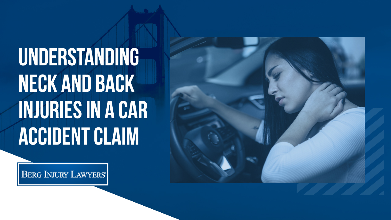 Neck and Back Injuries in a Car Accident Claim